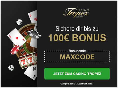 Casino Tropez Bonus Code 2015